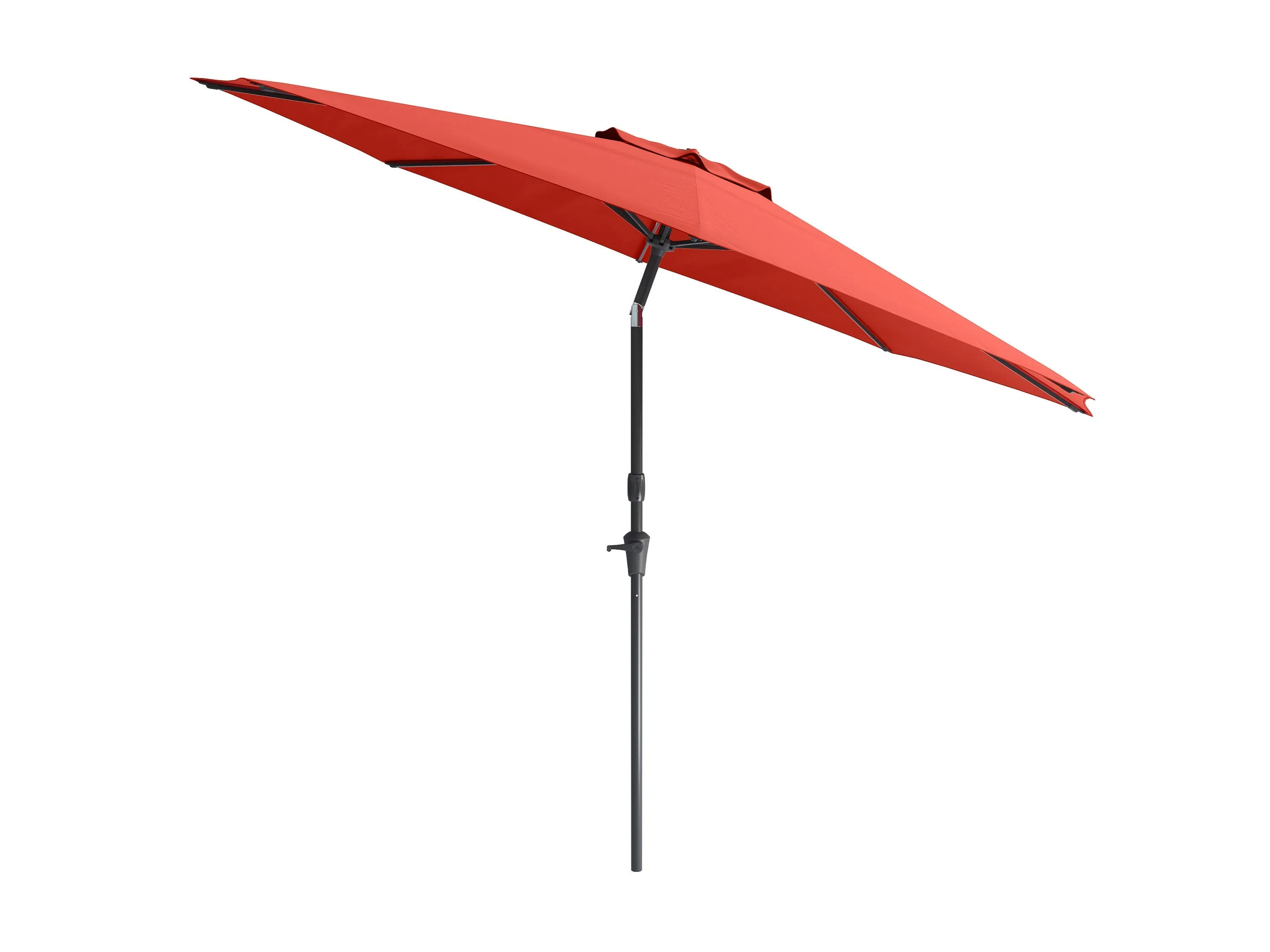 10ft Wind Resistant Crimson Red Patio Umbrella