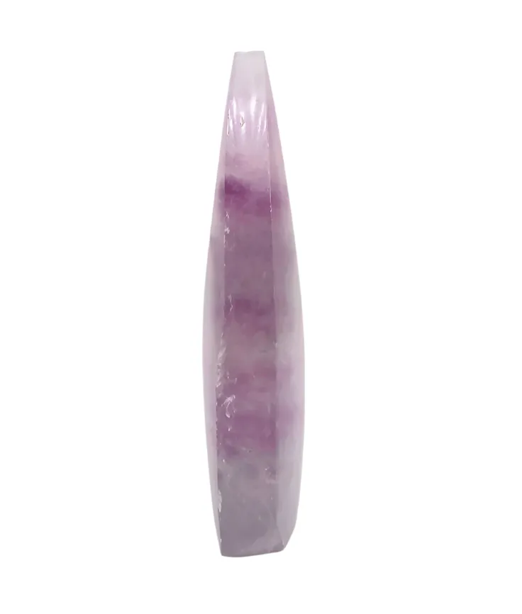 118G Fluorite Crystal Teardrop Point