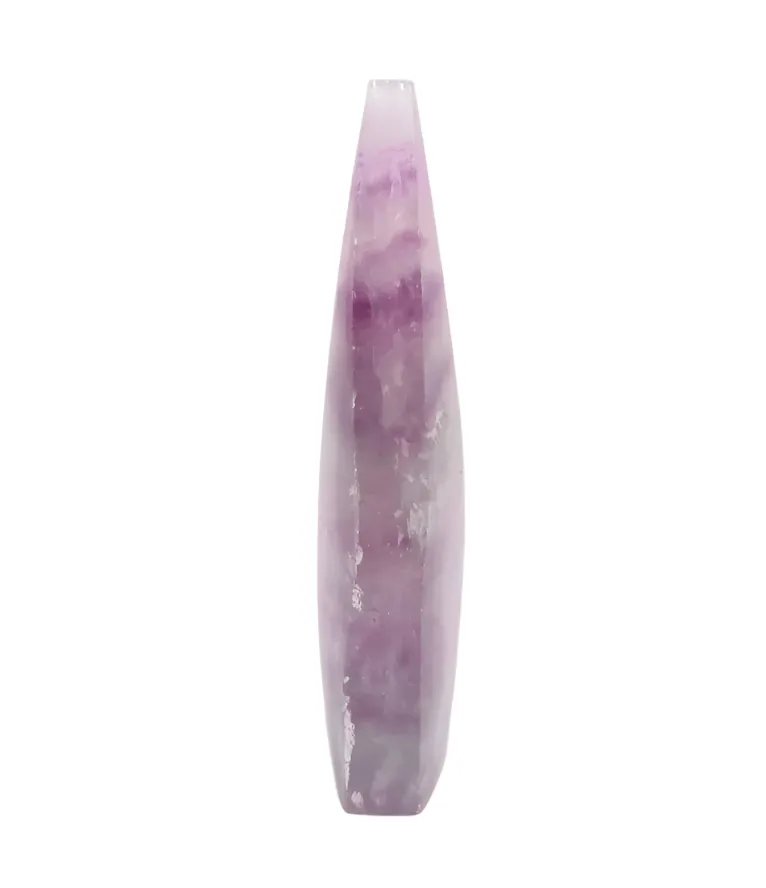 118G Fluorite Crystal Teardrop Point