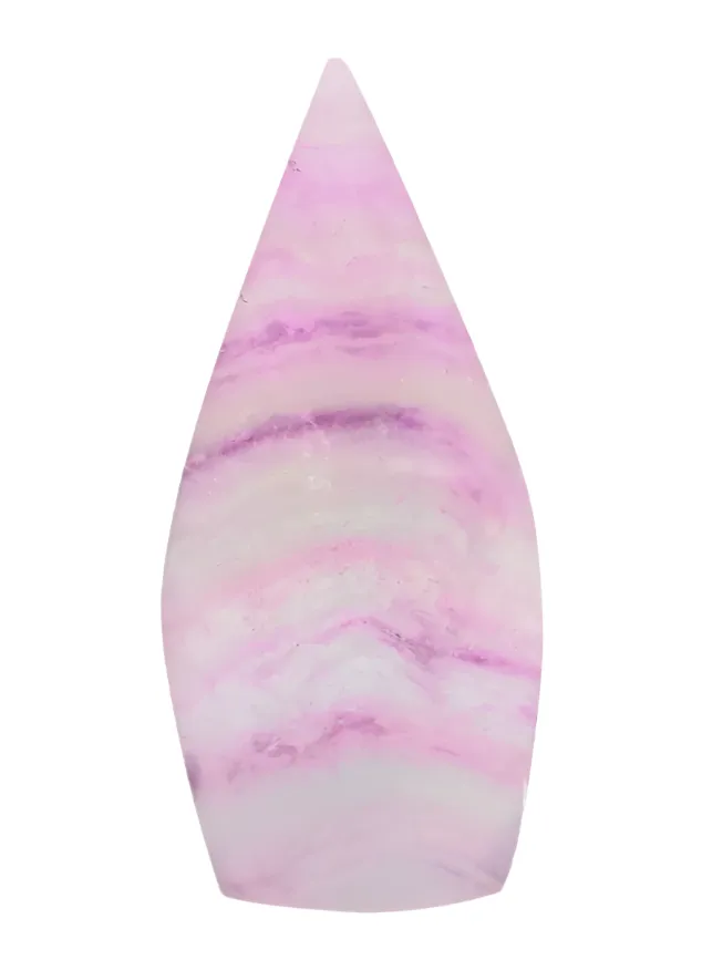 118G Fluorite Crystal Teardrop Point