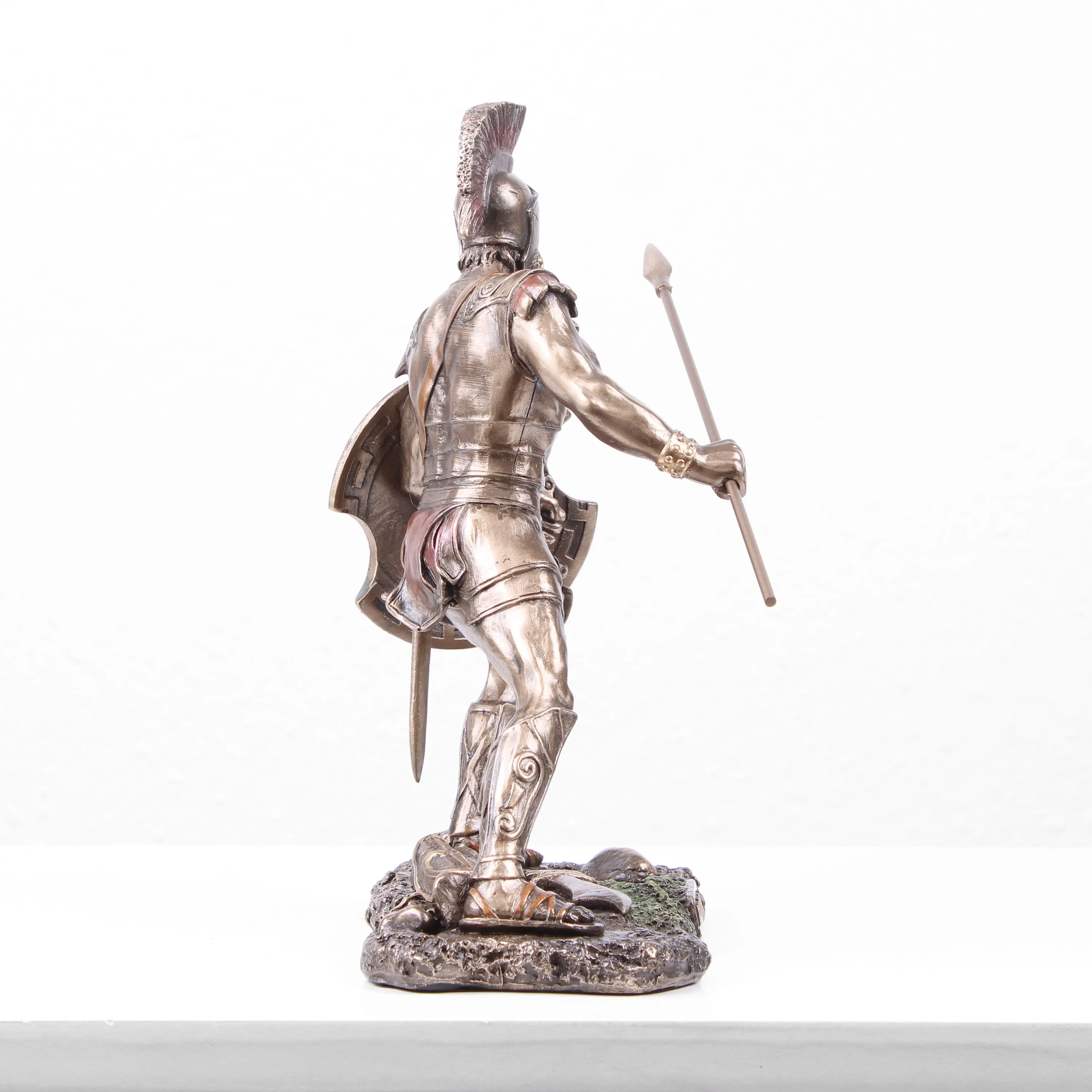 Achilles Greek Warrior Statue (Cold Cast Bronze Sculpture)