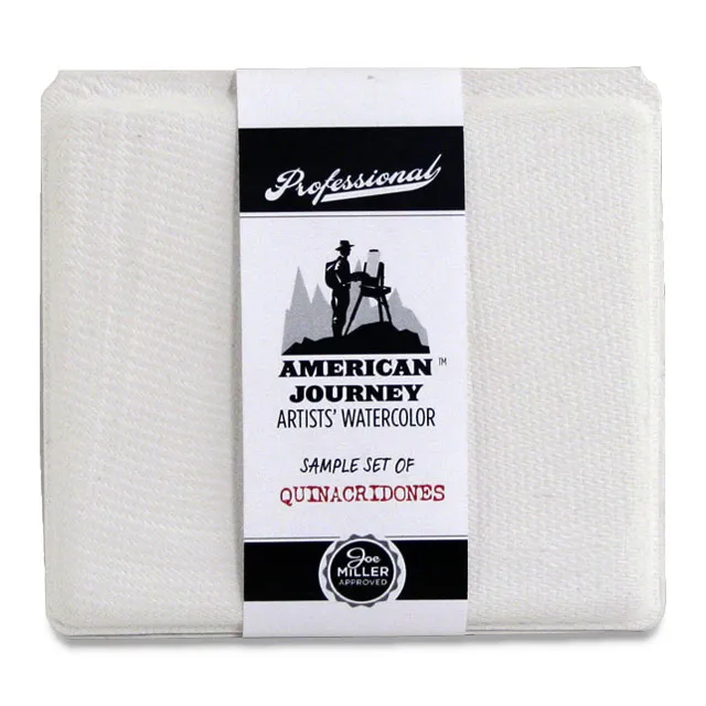 American Journey Quinacridone Sample Color Set of 12