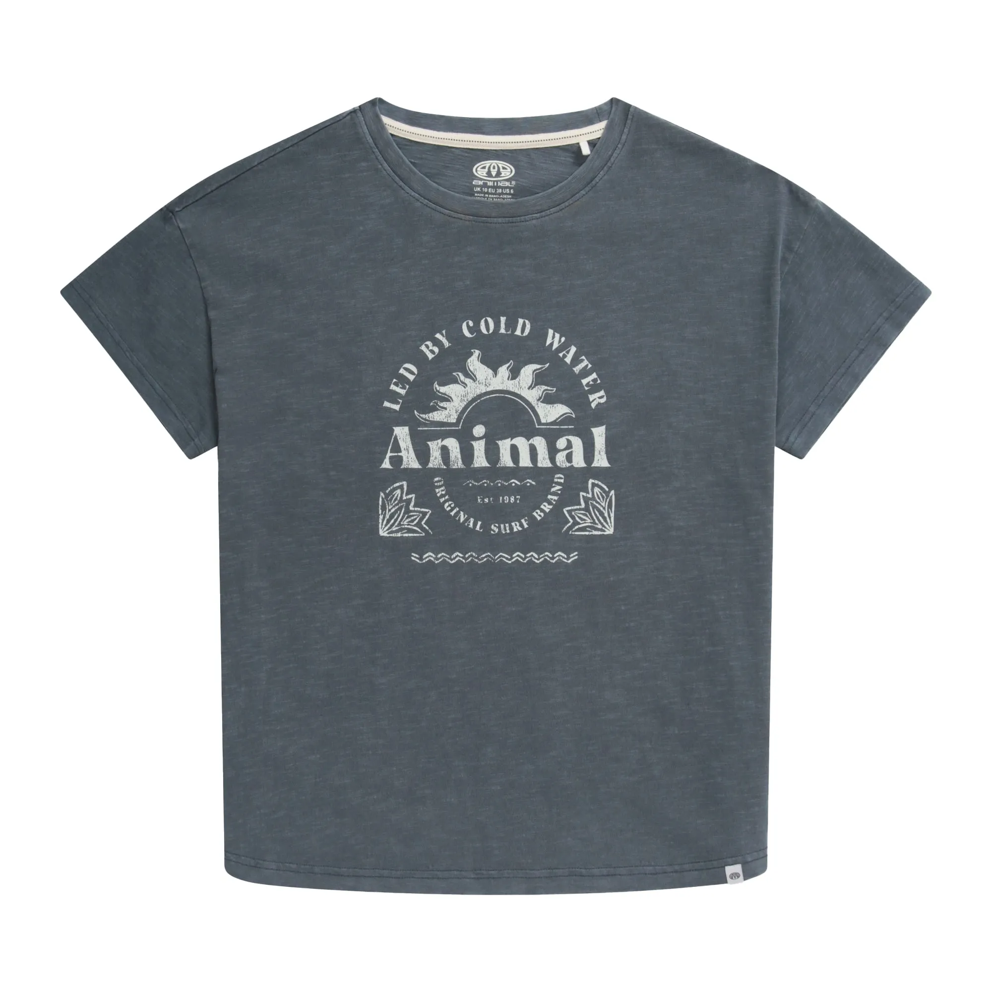 Animal Womens/Ladies Phoenix Organic T-Shirt