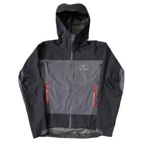 Arc'teryx Grey Black Red Goretex Jacket