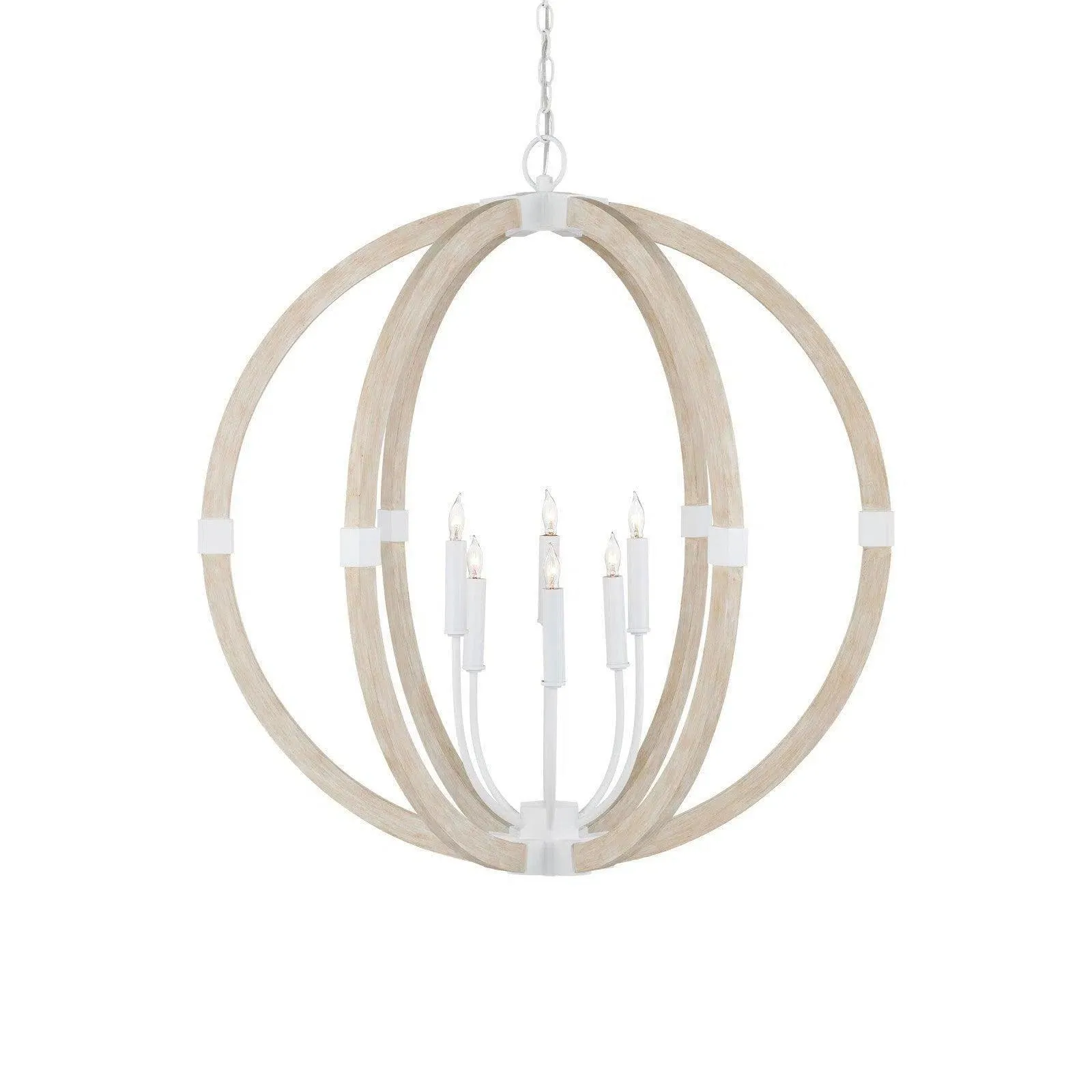 Bastian Sandstone Orb Chandelier