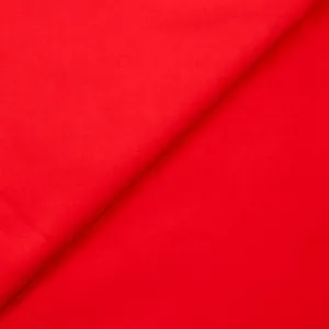 Bengaline polyester rouge