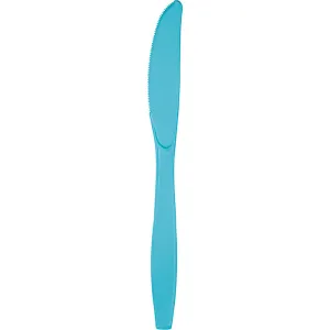 Bermuda Blue Plastic Knives (24/Pkg)