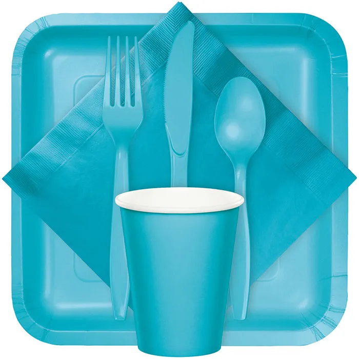 Bermuda Blue Plastic Knives (24/Pkg)