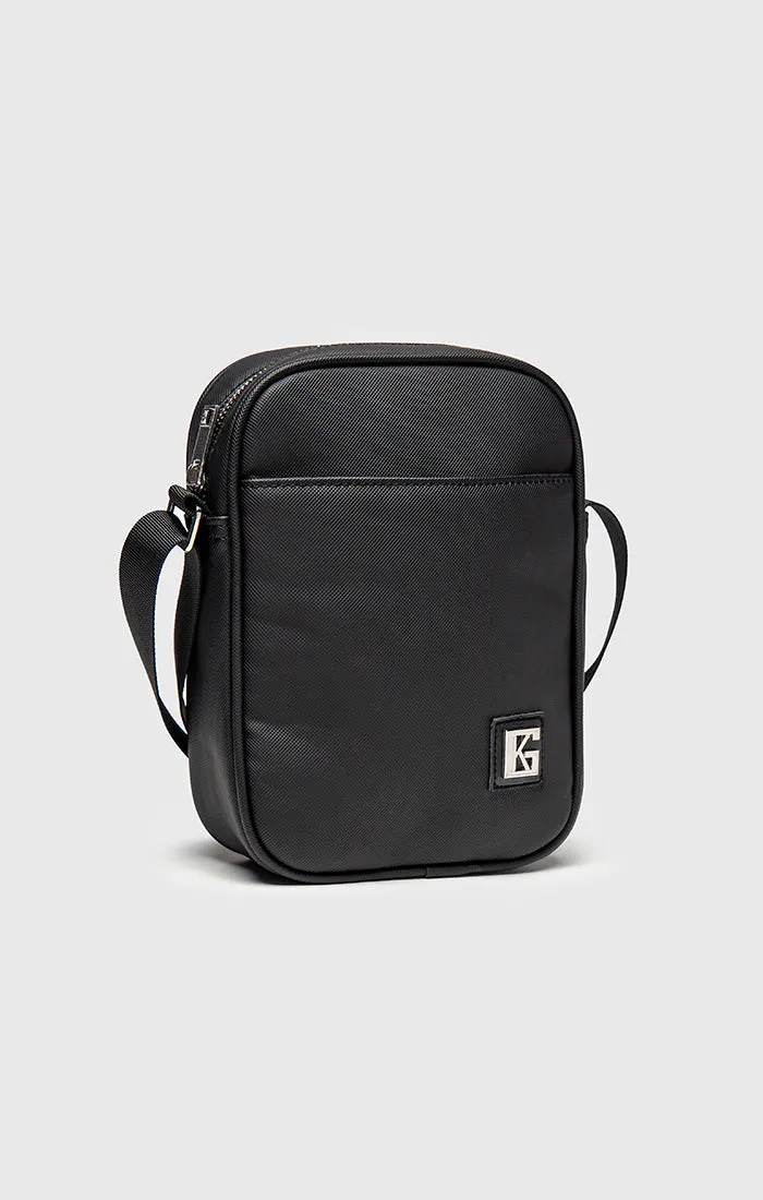 Black iD Vertical Shoulder Bag