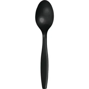 Bulk Black Velvet Bulk Plastic Spoons (600 per Case)