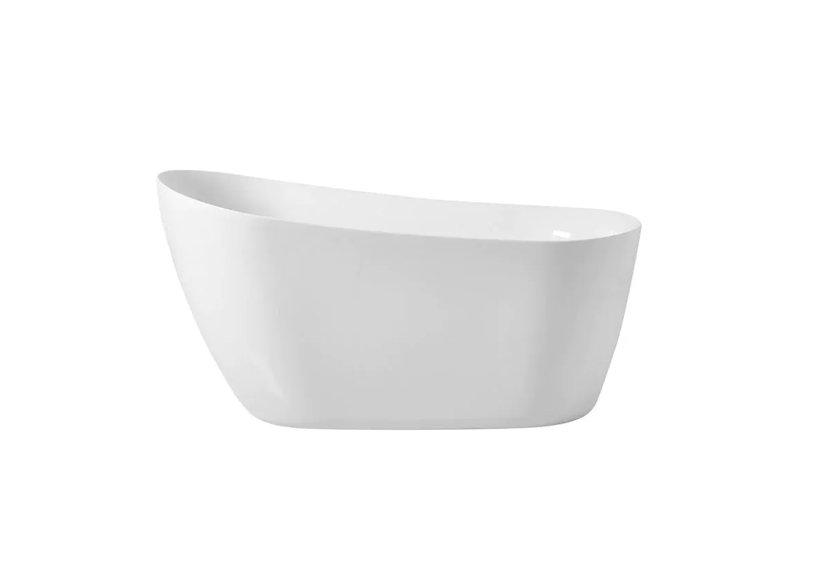 Chantal 54" Soaking Single Slipper Bathtub