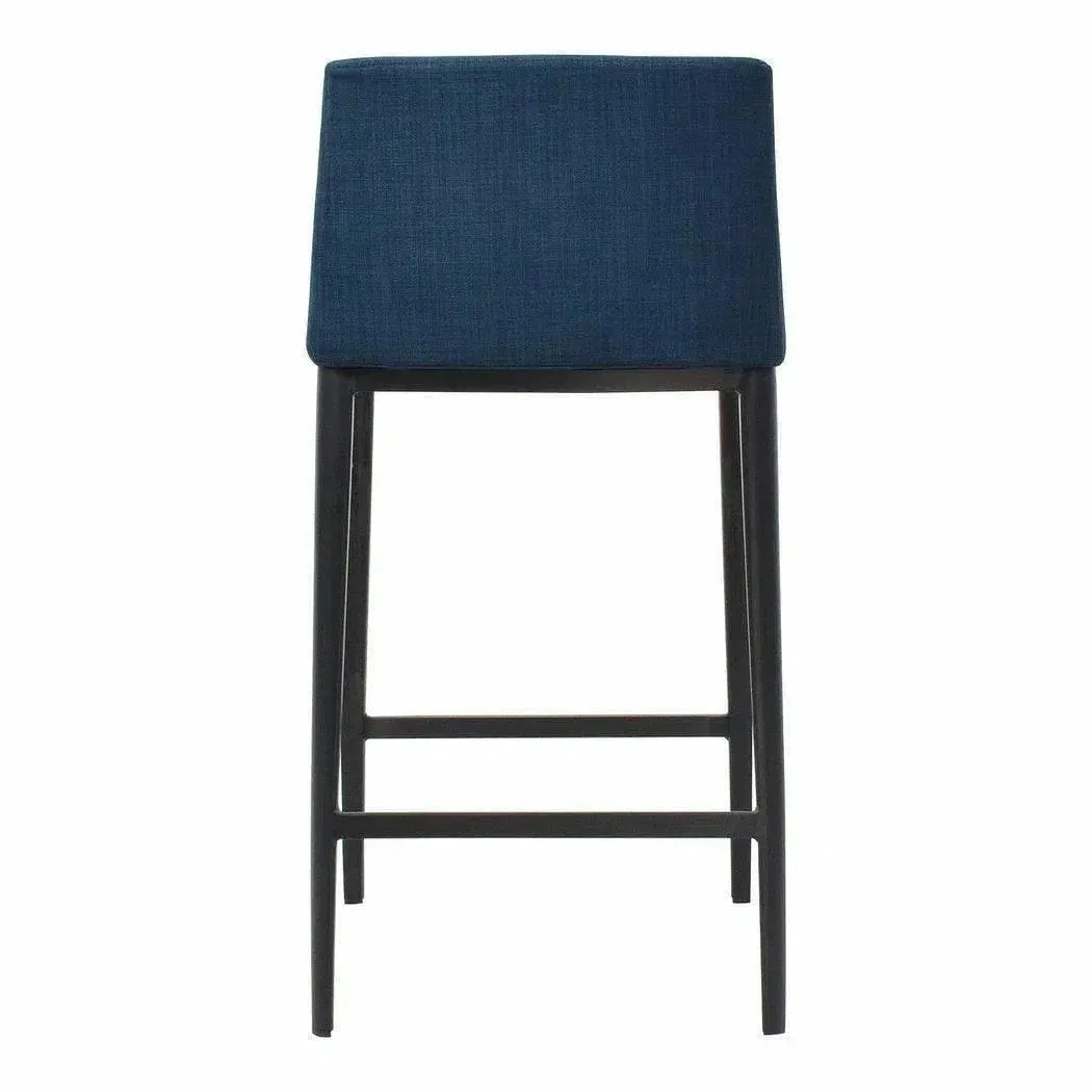 Counter Stool Blue Contemporary