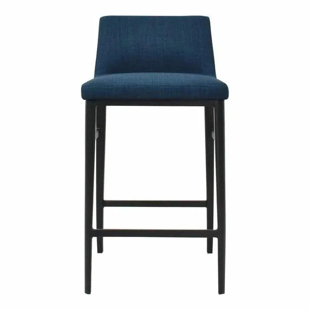 Counter Stool Blue Contemporary