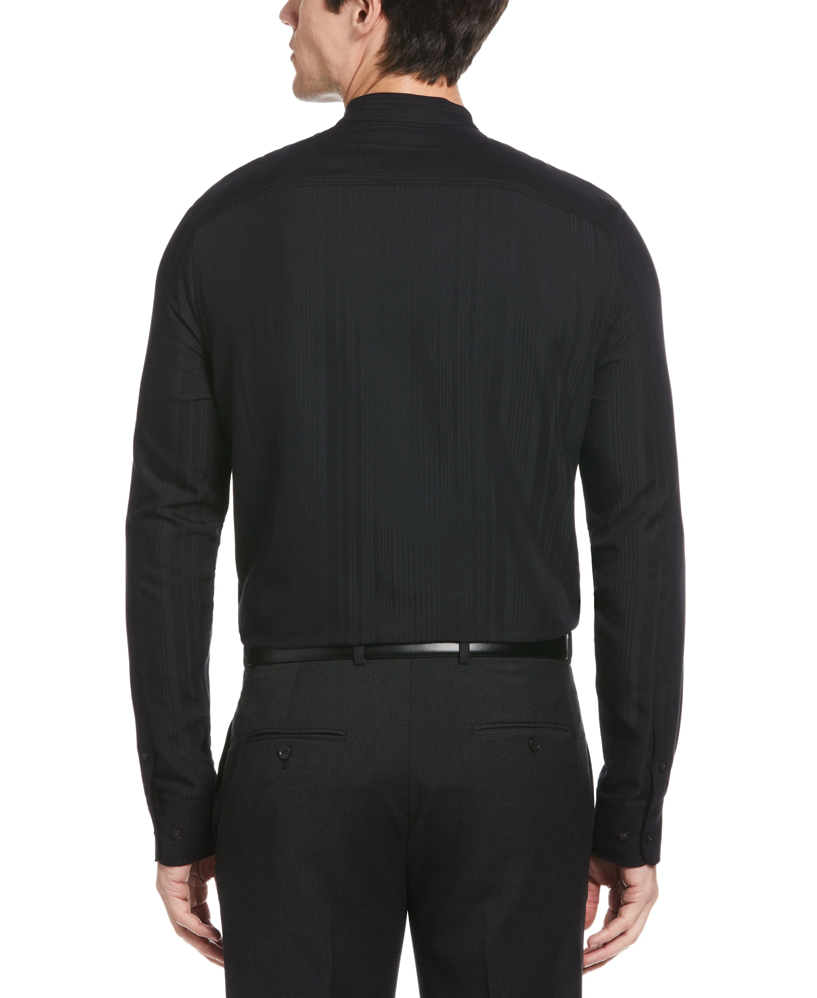 Dobby Banded Stretch Collar Shirt