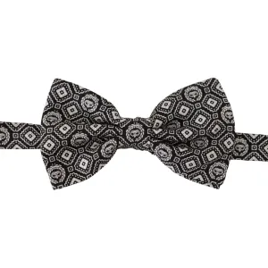 Dolce & Gabbana Elegant Silk Black Bow Tie