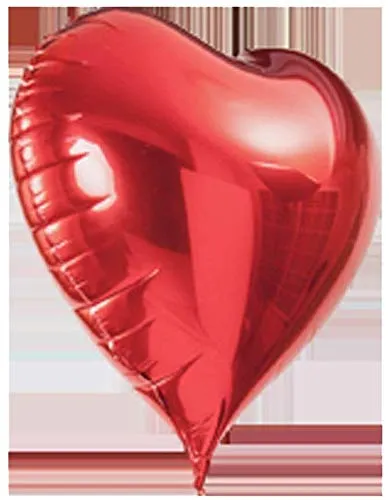 Heart Shape Foil Balloon for Party Decorations Pack of 5