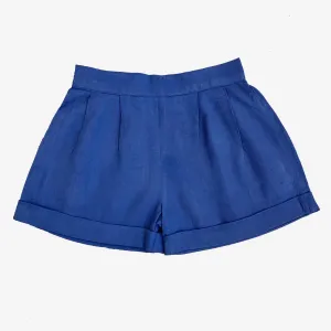 Ikeda Designs Solid color Shorts- Dark Blue