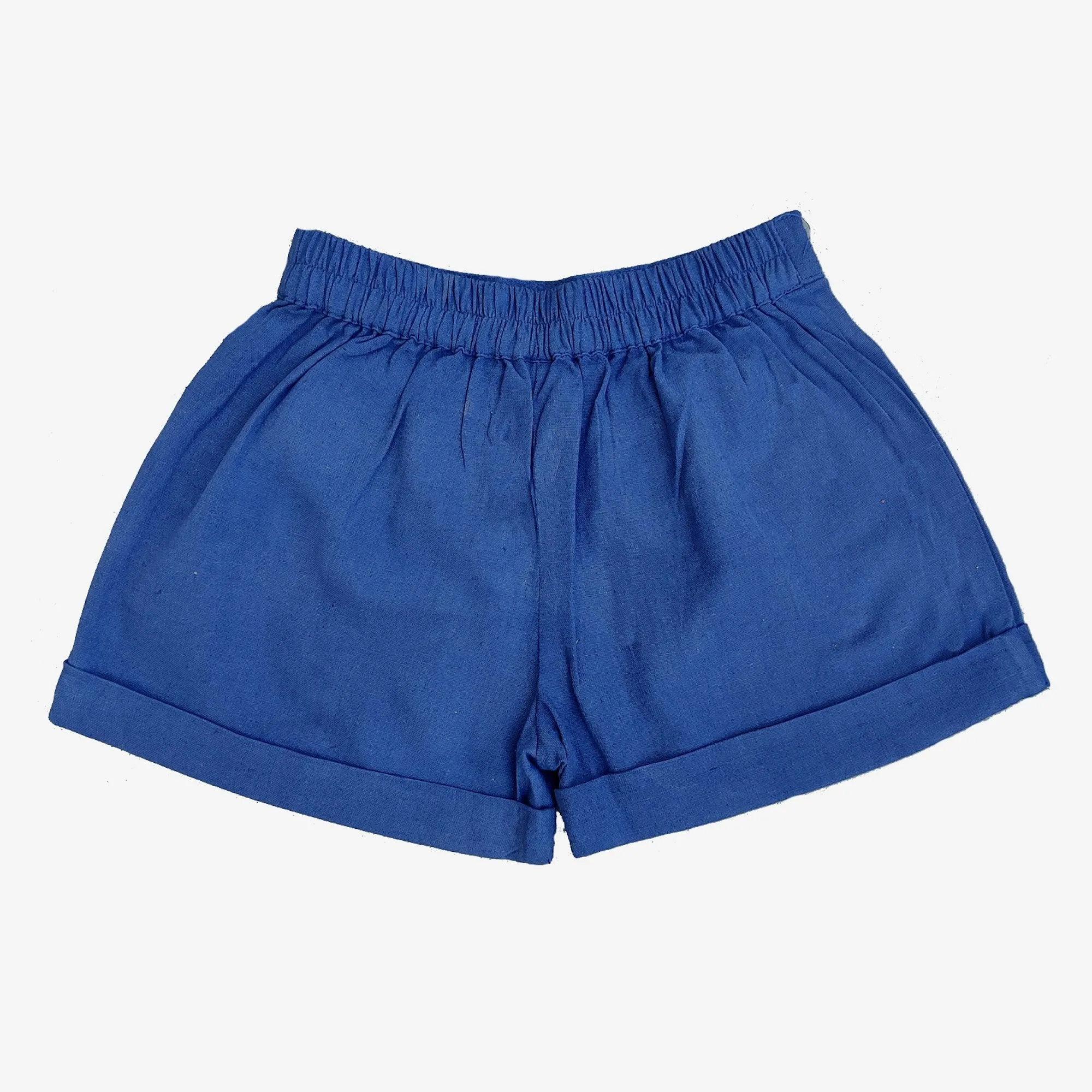 Ikeda Designs Solid color Shorts- Dark Blue