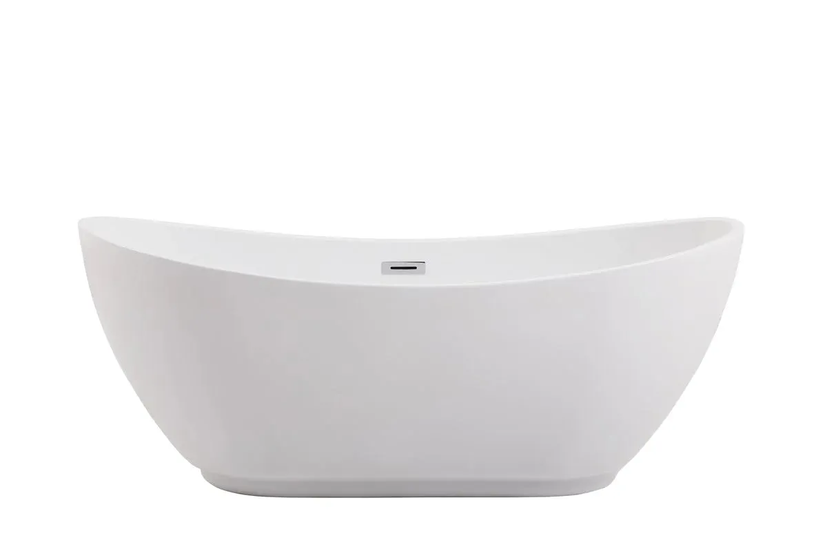 Ines 62" Soaking Bathtub