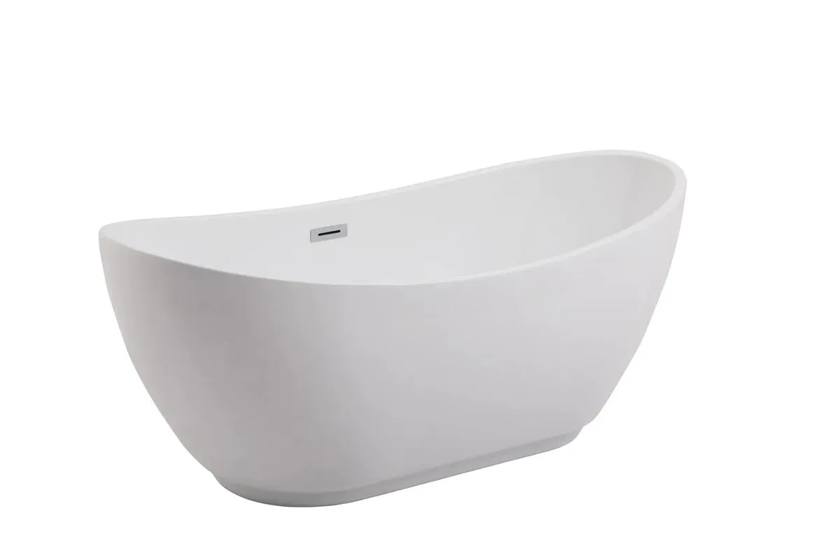 Ines 62" Soaking Bathtub