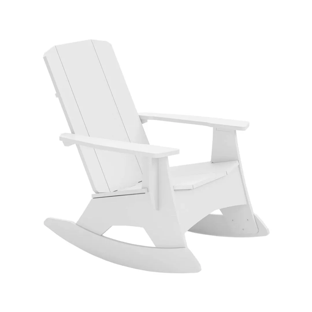 Ledge Lounger Mainstay Adirondack Rocking Chair - Luxury Patio Furniture