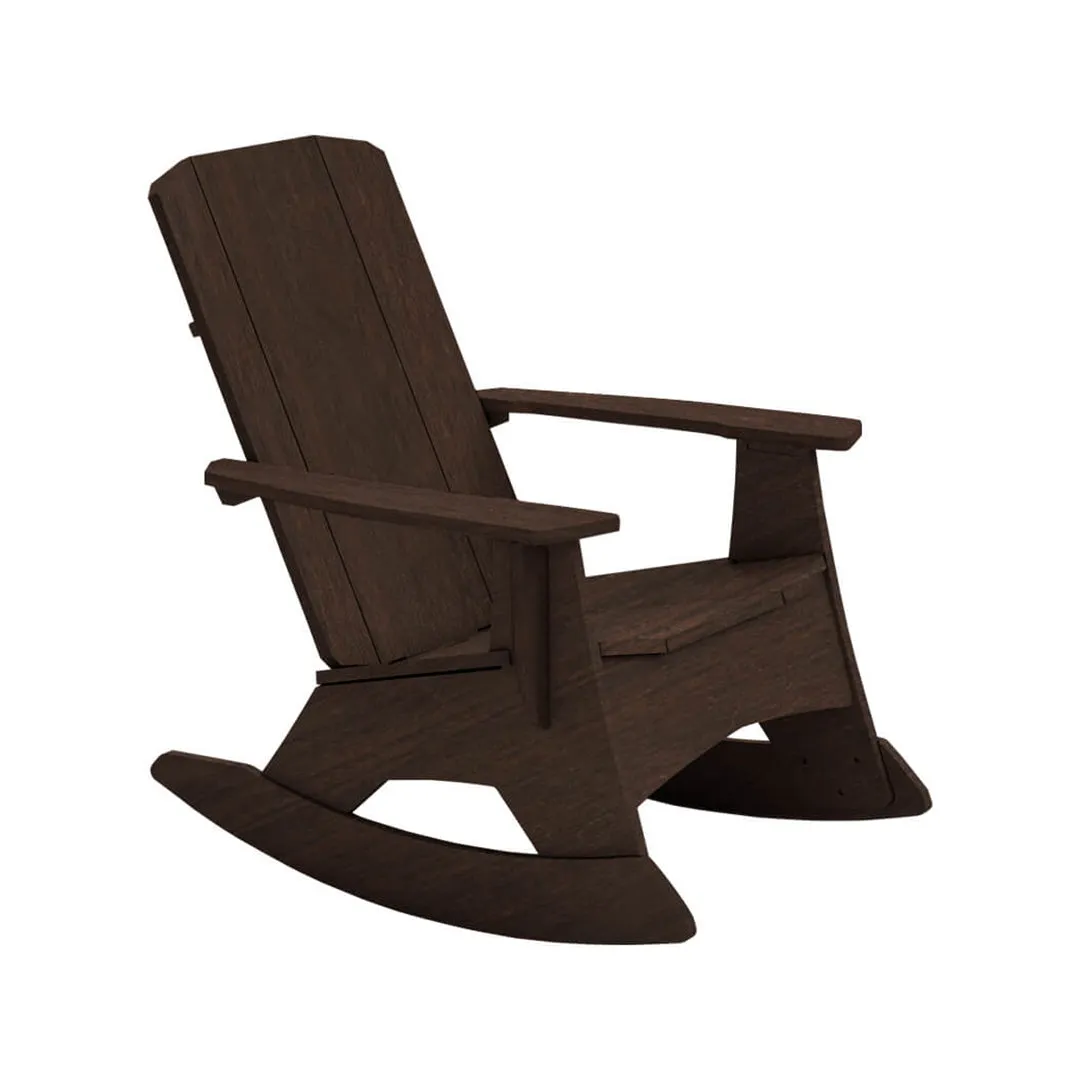 Ledge Lounger Mainstay Adirondack Rocking Chair - Luxury Patio Furniture