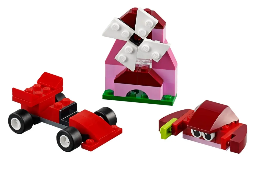 LEGO 10707: Classic Creative Red Bricks Box