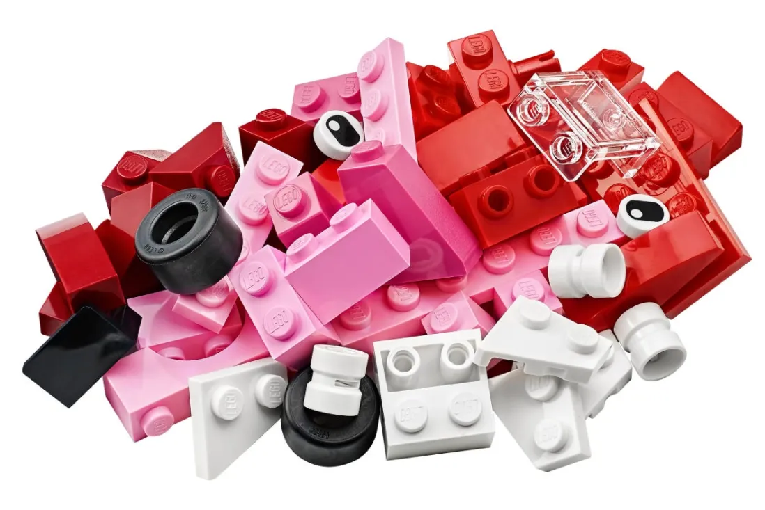 LEGO 10707: Classic Creative Red Bricks Box