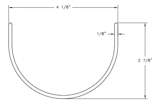 Linear Trench Drain for Pool Decks and Driveways - The 4" Water Hog