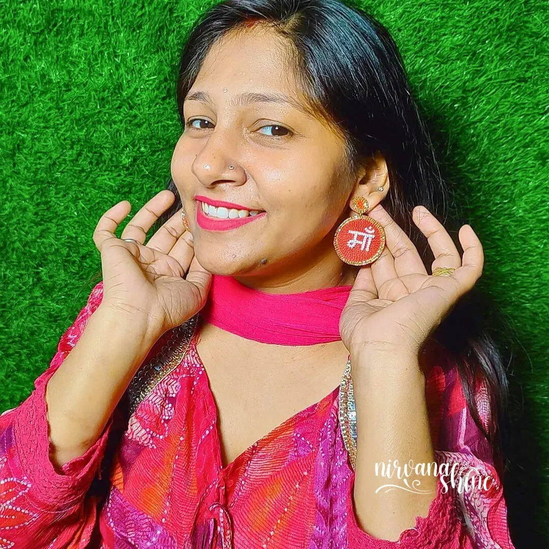 Maa Ka Ashirwad Handmade Earrings