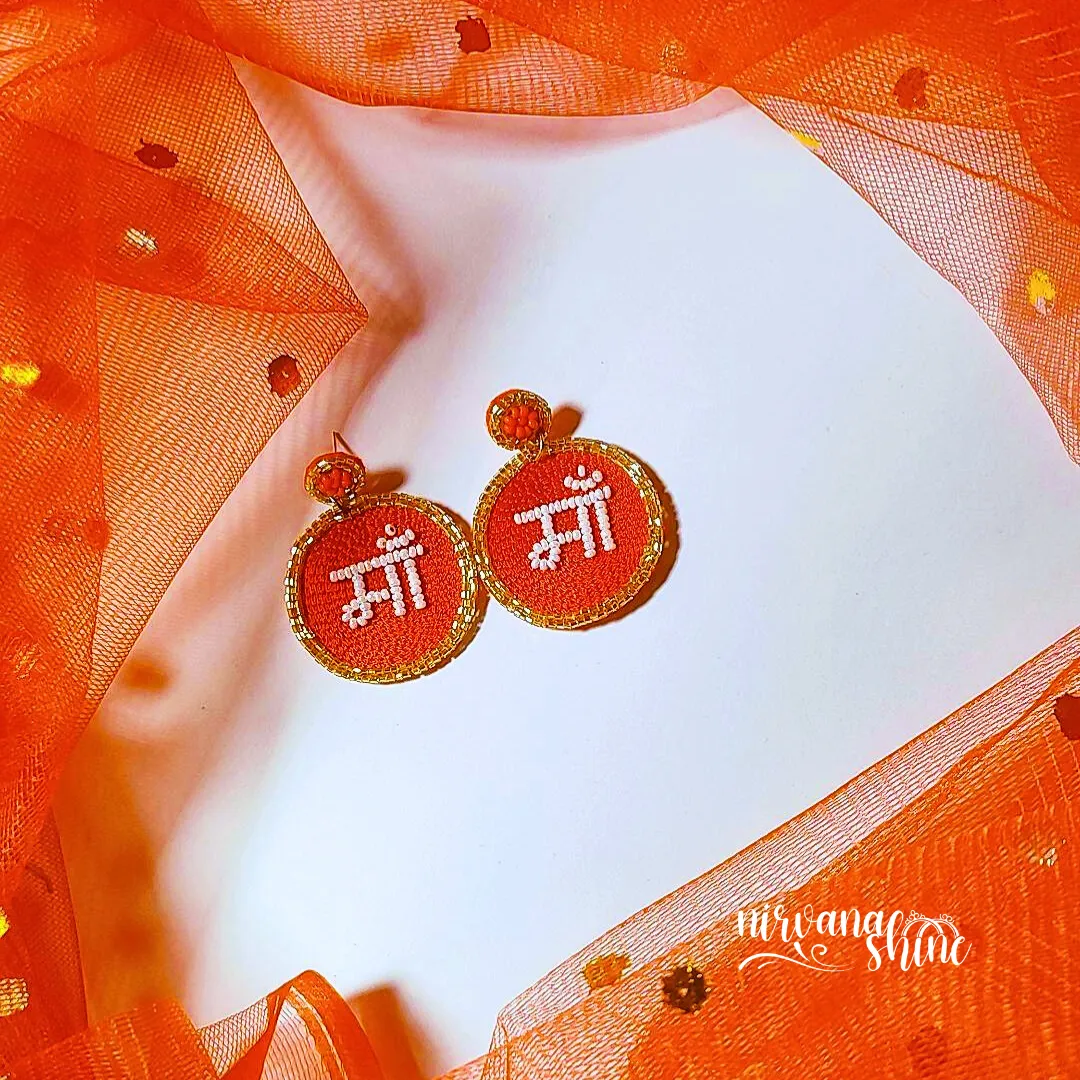 Maa Ka Ashirwad Handmade Earrings