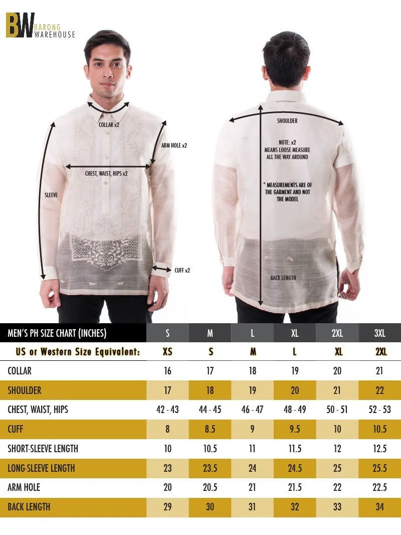 MC03 - Cocoon Pina Barong Tagalog