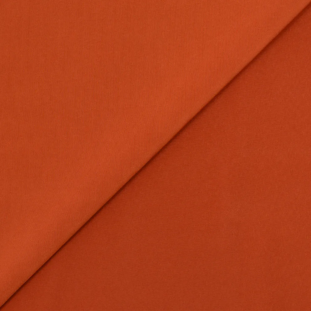 Microfibre polyester rouille