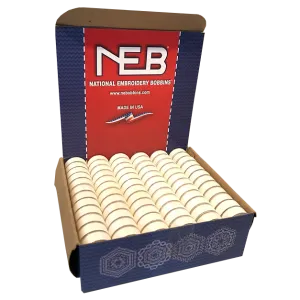 NEB Polyester Plastic-Sided Bobbins