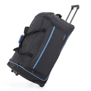 Paklite - PA30 76cm 110Lt Duffle on Wheels - Black/Blue