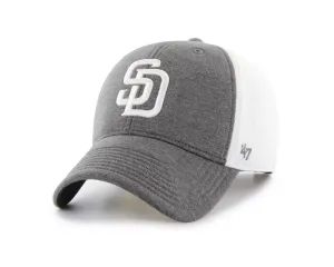 San Diego Padres 47 Brand Two-Tone Haskell MVP Mesh Structured Adj. Hat Cap