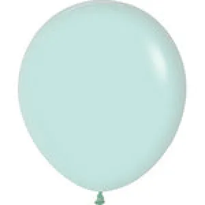 Sempertex 18" Pastel Matte Green 25/pk