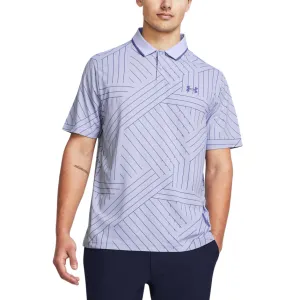 Under Armour Iso-Chill Edge Golf Polo Shirt - Celeste / Starlight