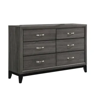 Watson - 6-Drawer Dresser - Gray Oak