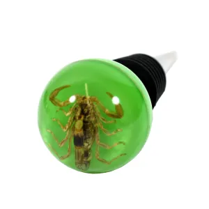 WS1404<br/>Golden Scorpion Wine Stopper